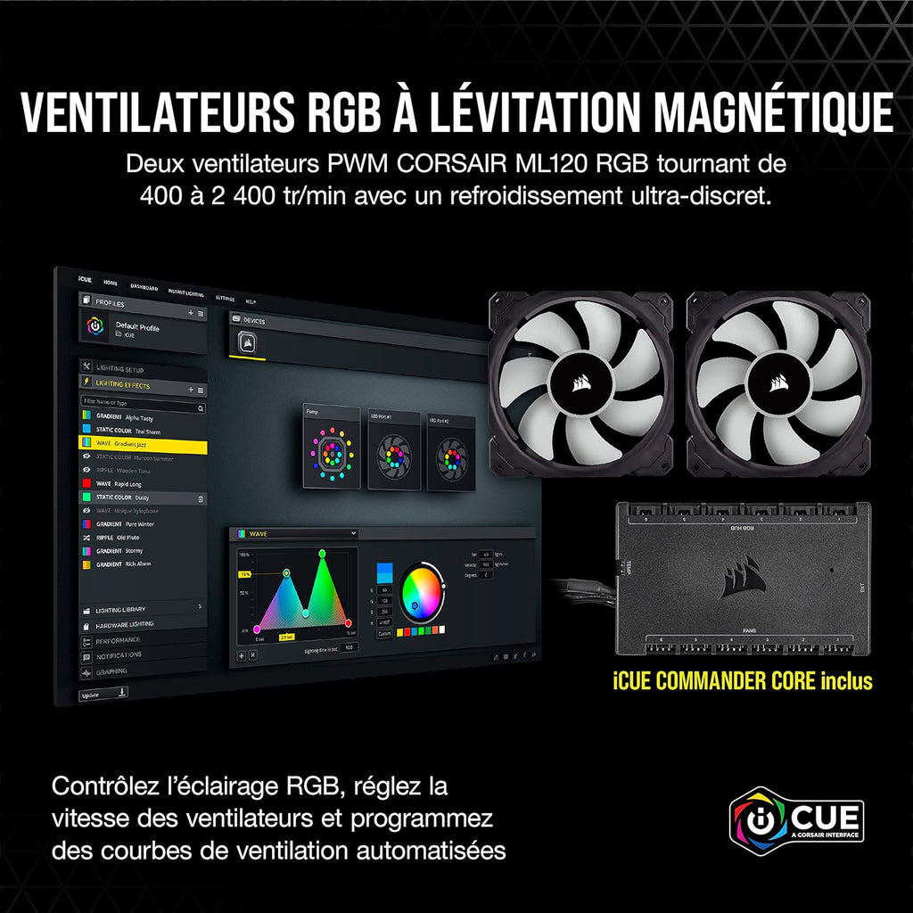 Unleash Supreme Cooling Performance with the Corsair iCUE H100i ELITE CAPELLIX Liquid CPU Cooler