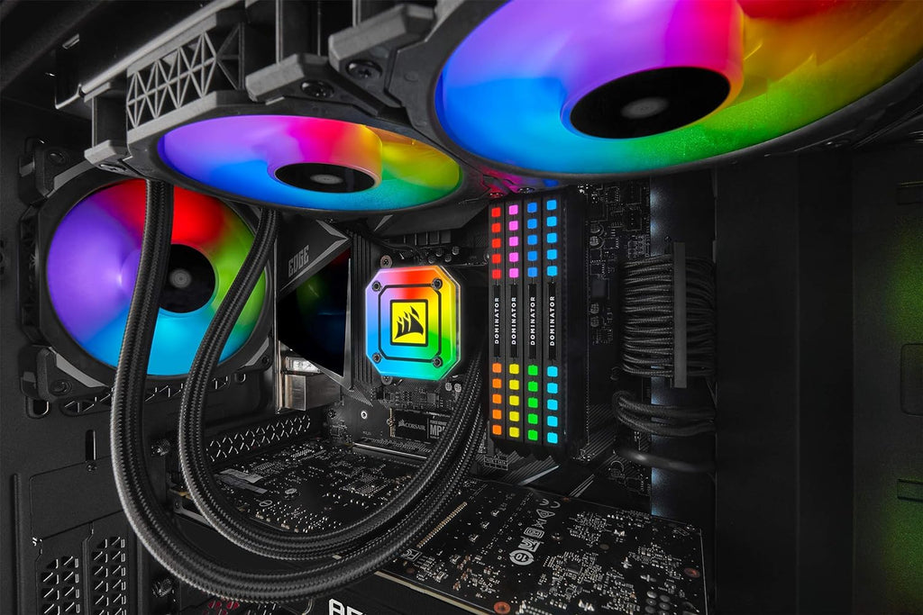 Unleash Supreme Cooling Performance with the Corsair iCUE H100i ELITE CAPELLIX Liquid CPU Cooler
