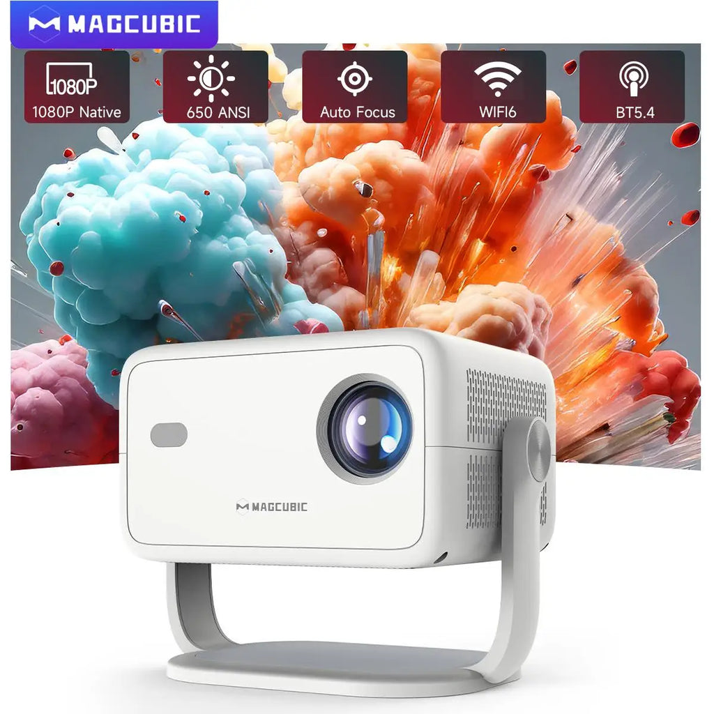 Transform Your Viewing Experience with the Native 1080P 650ANSI 8K Android 14 L018 360° Projector – Portable, Smart, and Versatile for Indoor and Outdoor Entertainment!